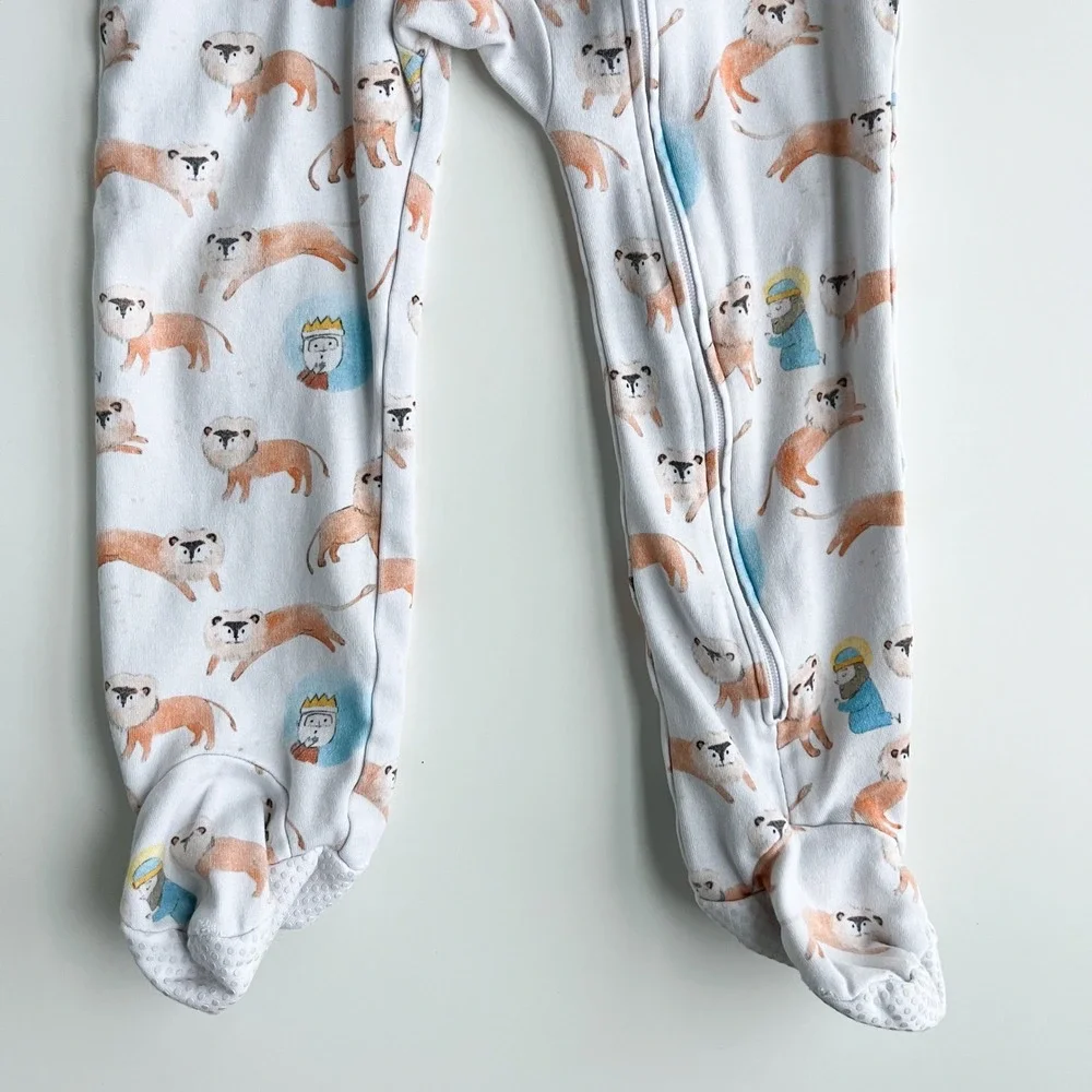 Holy‎ Pals Daniel & The Lions Den Pajama Footie Sleeper 18-24 Months